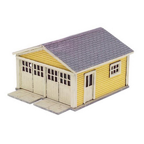 N scale wooden building kits